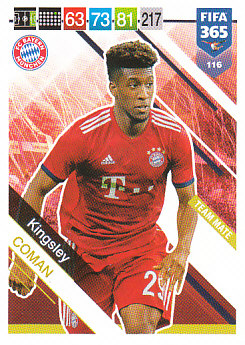 Kingsley Coman Bayern Munchen 2019 FIFA 365 #116